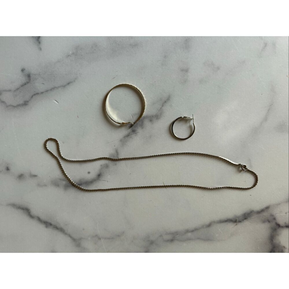 Scrap metal orphan jewelry earrings silver chain fishbone